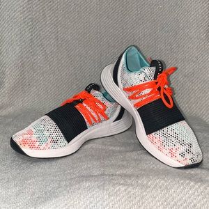 Lightly Worn Women’s Multi-Color Athletic Under Armor Tennis Shoes
